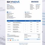 Skynova Invoice